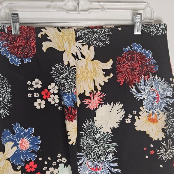 Philosophy Black Floral Pencil Skirt sz8 - Picture 4 of 10